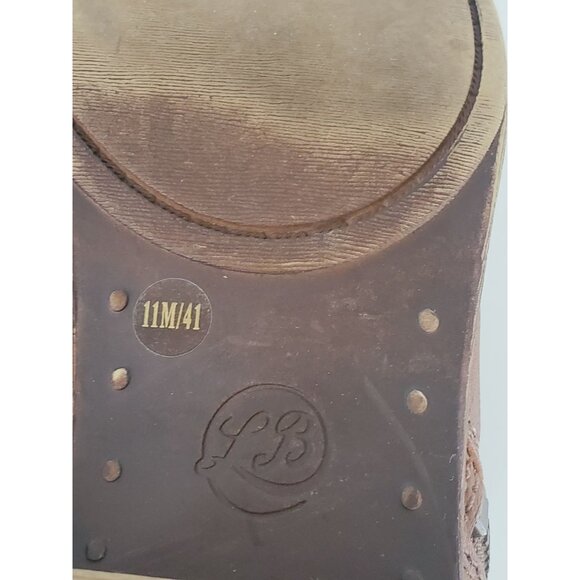 Lucky Brand BASEL Brown Ankle Boots Short Bootie Size 11 M Zip Winter Shoes - Picture 6 of 12